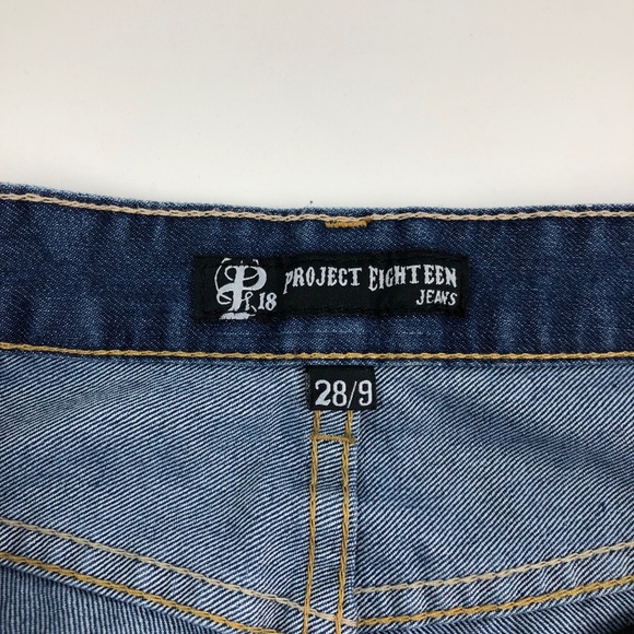 Project 18 ankle jeans paint splattered distressed - Picture 4 of 7